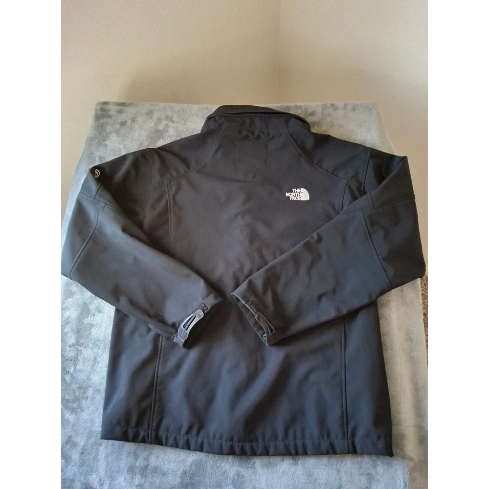 The North Face Summit Series Softshell Jacket Mens XXL Black Full Zip Coat